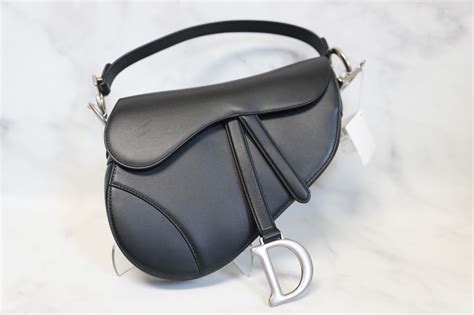 dior saddle full black